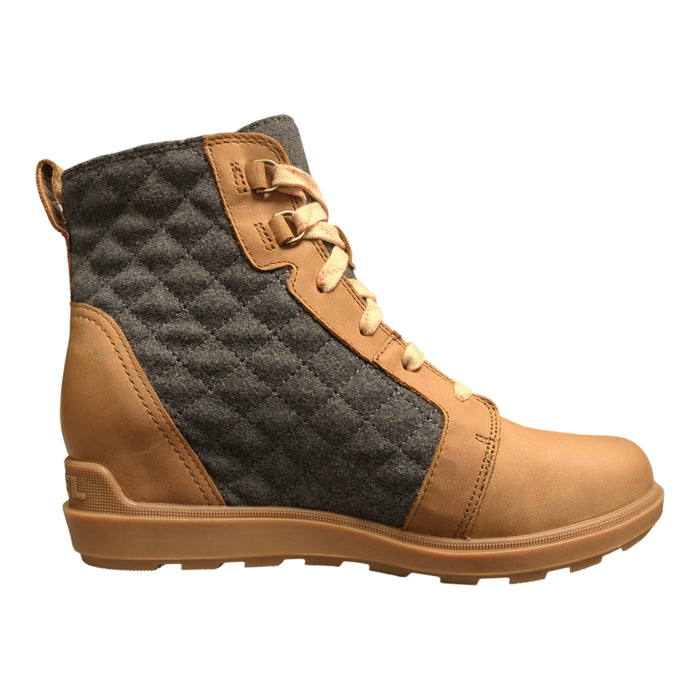 Sorel Women's Evie II NW Leather & Canvas Lace Up Boot