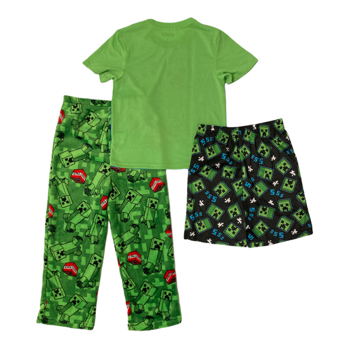 Minecraft Licensed Extra Soft Polyester Pajama Set