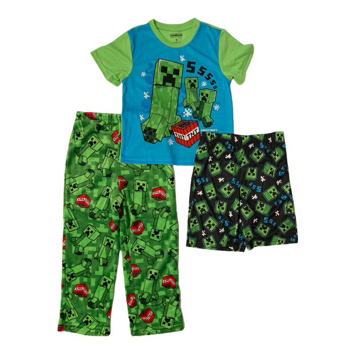 Minecraft Licensed Extra Soft Polyester Pajama Set