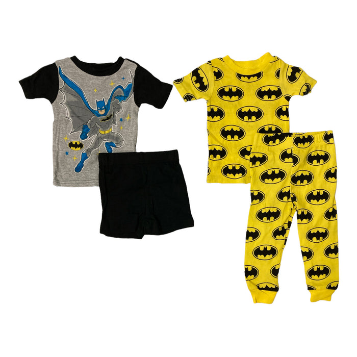 DC Comics Batman Toddler 4 Piece Pajama Set