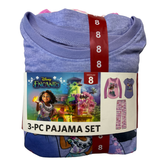 Disney Encanto Girl's 3-Piece Shirts & Pants Pajama Set