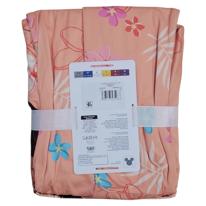 Character Girl's 2-Piece Short Sleeve Top & Jogger Pajama Set