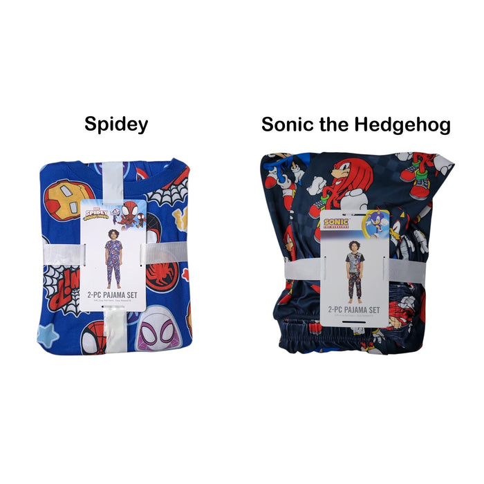 Character Boys 2-Piece Short Sleeve Top & Jogger Pajama Set