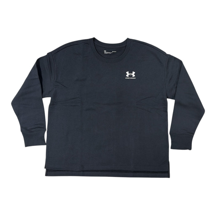 Under Armour Women's Rival Oversized Loose Fit Crew Neck Sweatshirt