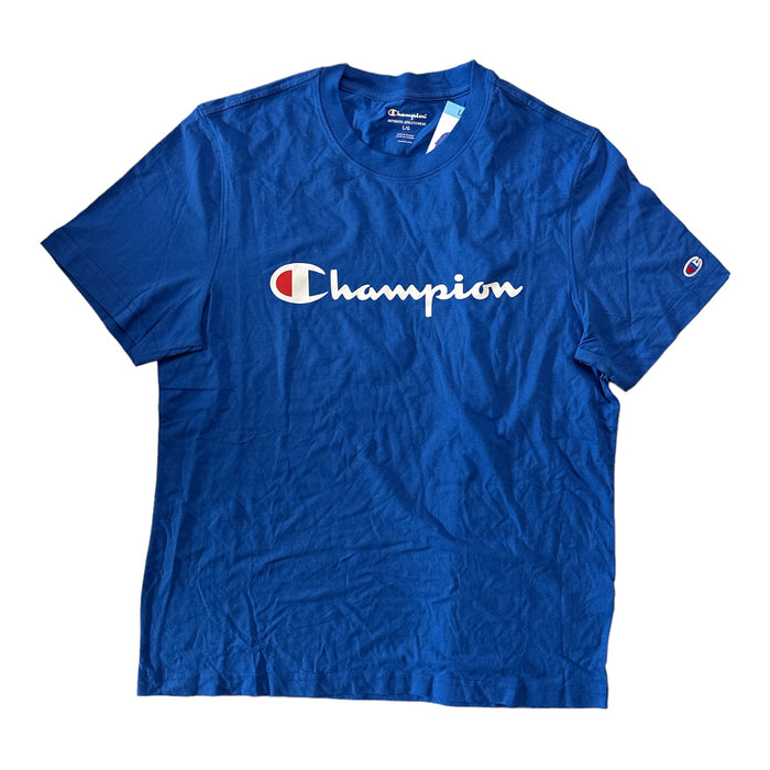 Champion Men's Short Sleeve Screen Print Graphic Logo Tee