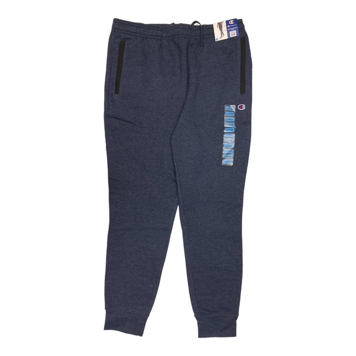 Champion Men's Drawcord Easy Care Soft Fleece Woven-Mix Jogger