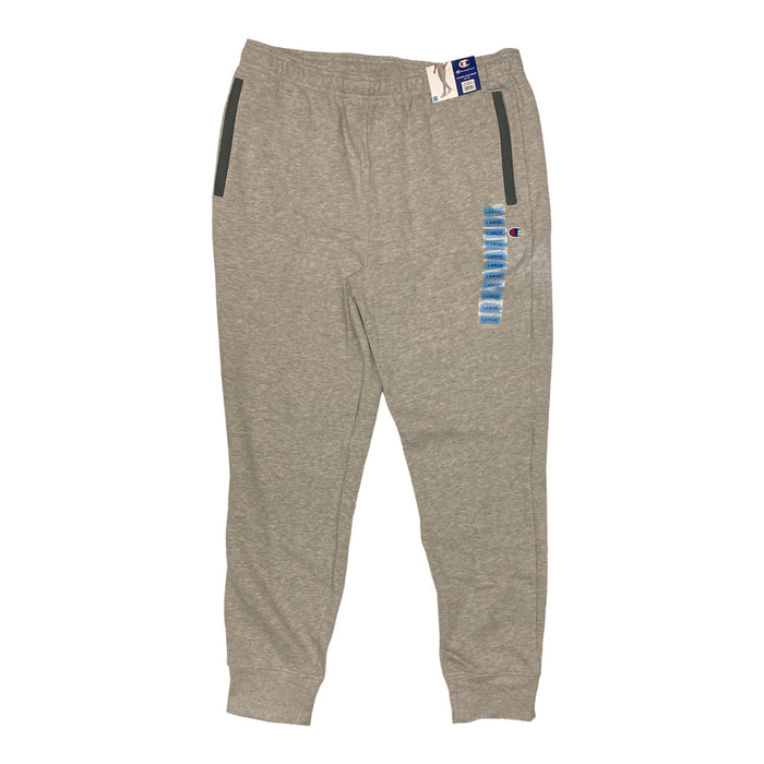 Champion Men's Drawcord Easy Care Soft Fleece Woven-Mix Jogger