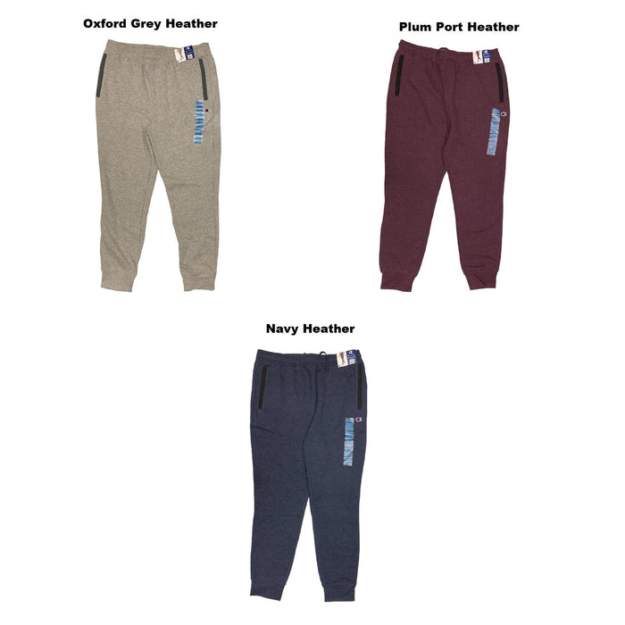 Champion Men's Drawcord Easy Care Soft Fleece Woven-Mix Jogger