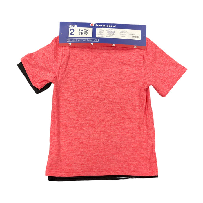 Champion Boy's 2-Pack Short Sleeve Crewneck Athletic Tees