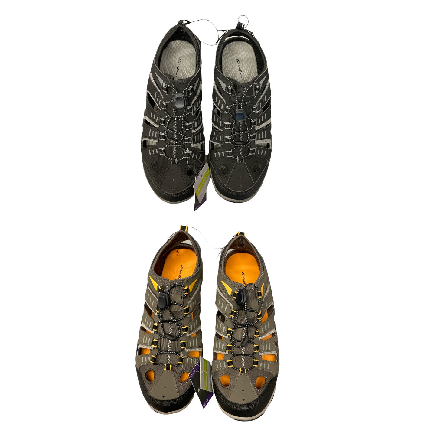 Eddie Bauer Men's Bungee Lace Eastport Breathable Water Shoe Sandals