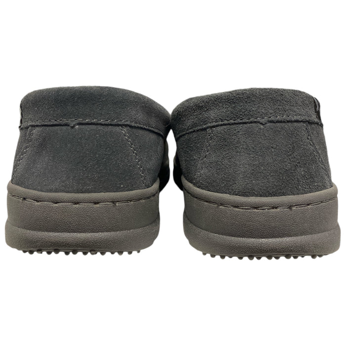 Eddie Bauer Men's Loudon Suede Memory Foam Faux Fur Slipper