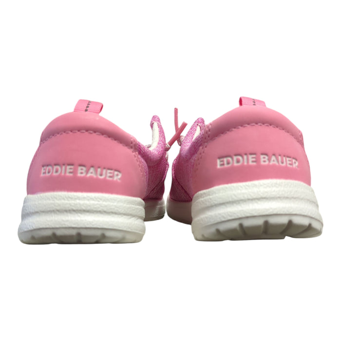 Eddie Bauer Girl's Casual Canvas Slip-On Stretch Lace Loafer