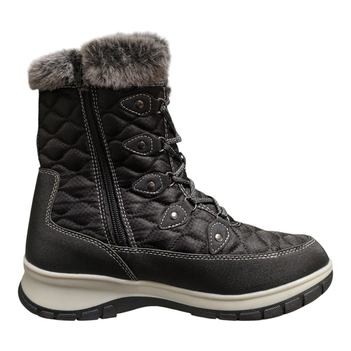 Eddie Bauer Women's Sterling Faux Fur Trim Snow Boot