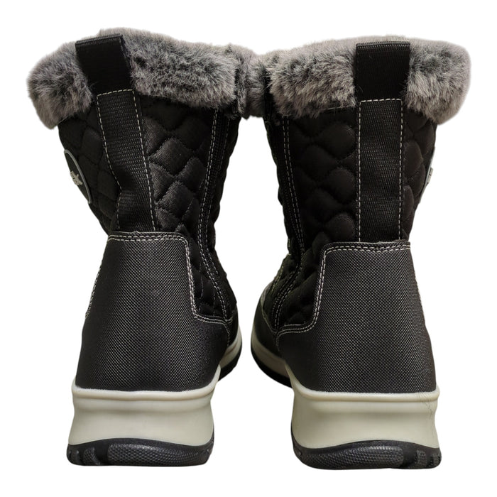 Eddie Bauer Women's Sterling Faux Fur Trim Snow Boot