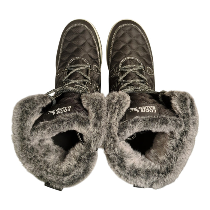 Eddie Bauer Women's Sterling Faux Fur Trim Snow Boot