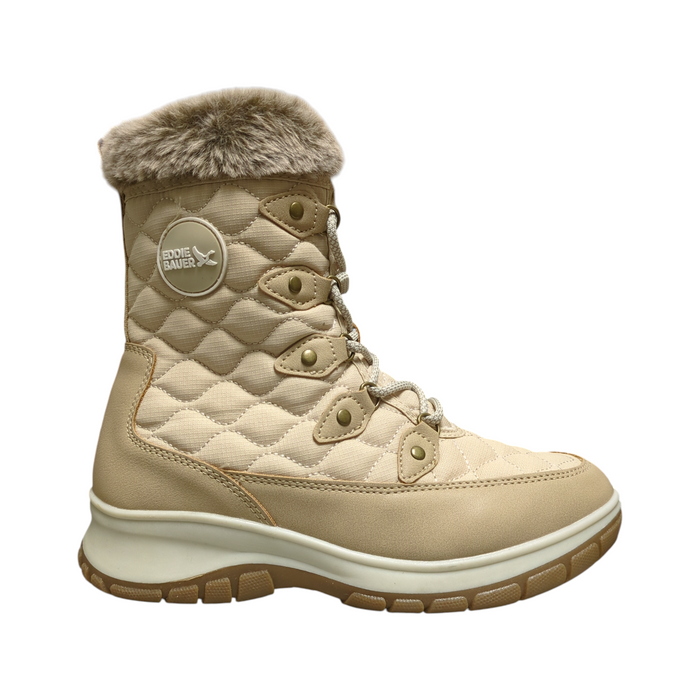 Eddie Bauer Women's Sterling Faux Fur Trim Snow Boot