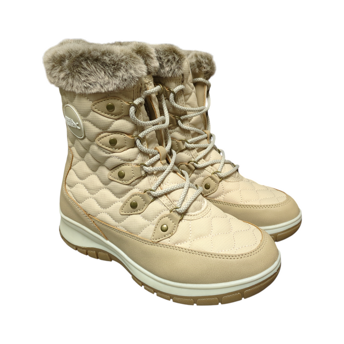 Eddie Bauer Women's Sterling Faux Fur Trim Snow Boot