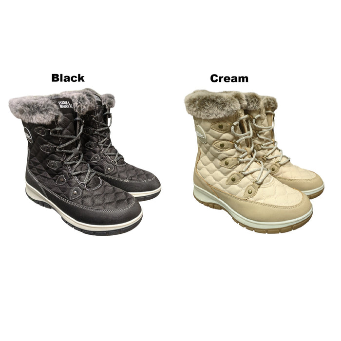 Eddie Bauer Women's Sterling Faux Fur Trim Snow Boot