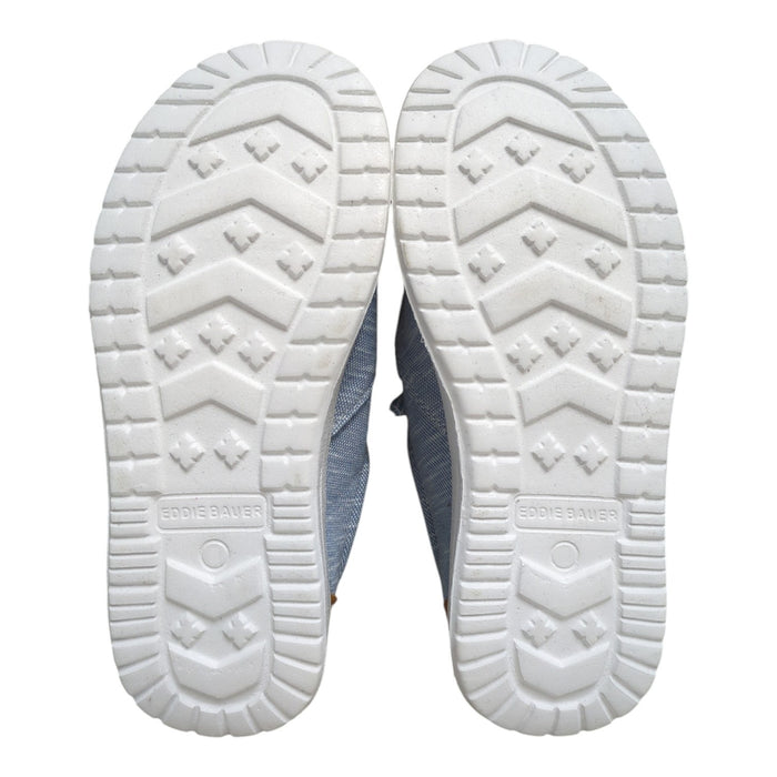 Eddie Bauer Boys Casual Slip-On Canvas Stretch  Lace Loafer