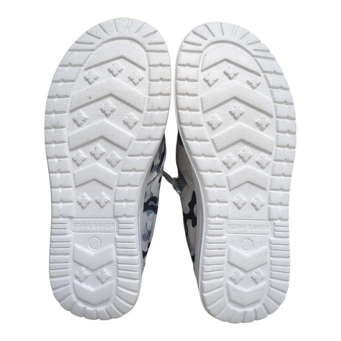 Eddie Bauer Boys Casual Slip-On Canvas Stretch  Lace Loafer