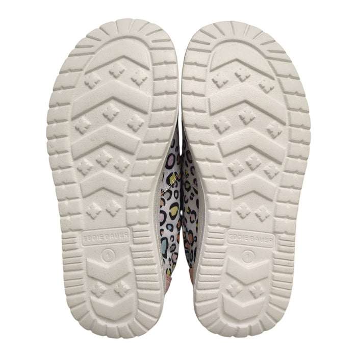 Eddie Bauer Girl's Casual Slip-On Canvas Stretch Lace Loafer