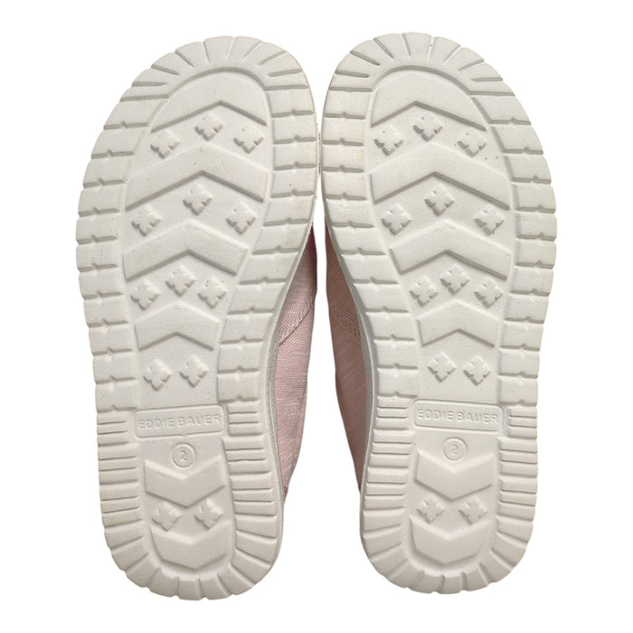 Eddie Bauer Girl's Casual Slip-On Canvas Stretch Lace Loafer