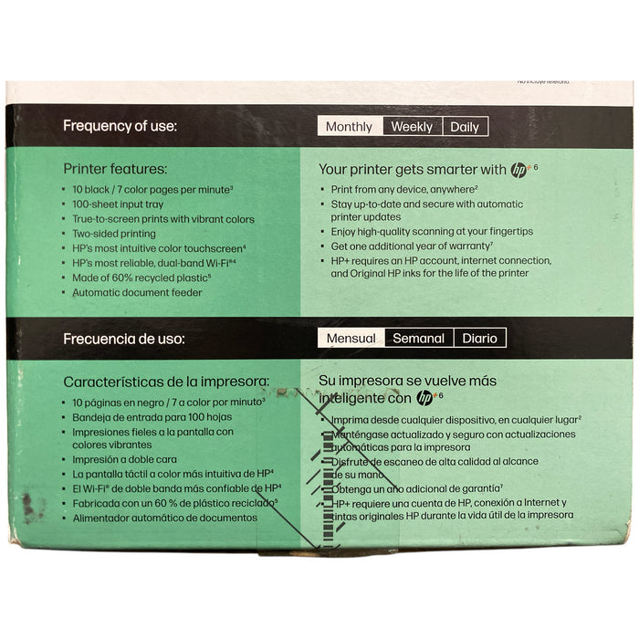 HP Envy 6558e Wireless All-in-One Color Photo Inkjet Printer, White