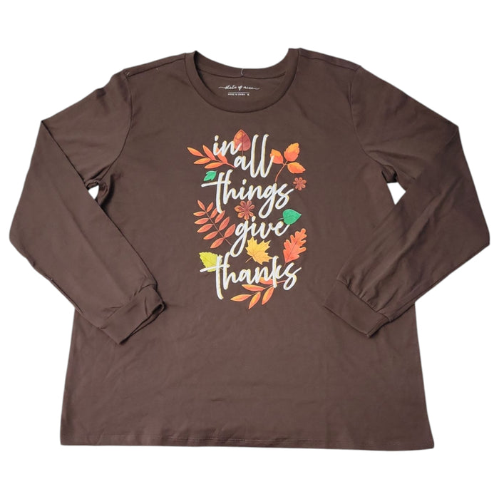 State of Mine Women's Soft Comfortable Harvest Long Sleeve Tee