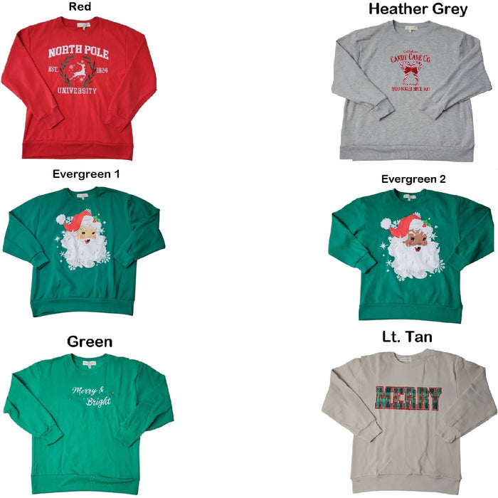 State of Mine Women's Pullover Cozy Warm Holiday Sweatshirt