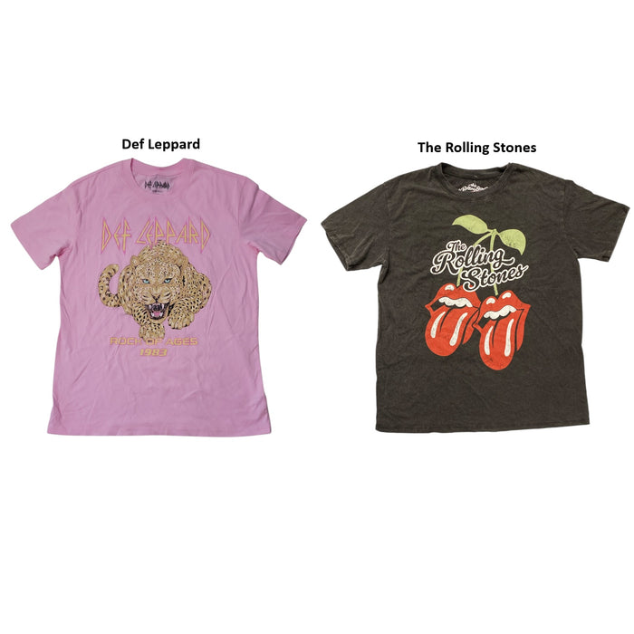 Licensed Women's Relaxed Fit Graphic Short Sleeve Tee