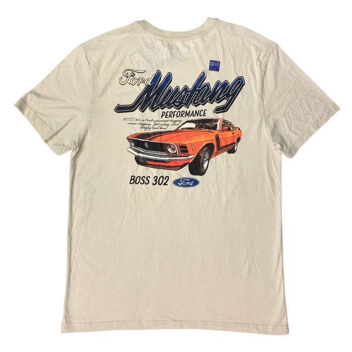 Licensed Men's Moto Relaxed Fit Short Sleeve Graphic Tee