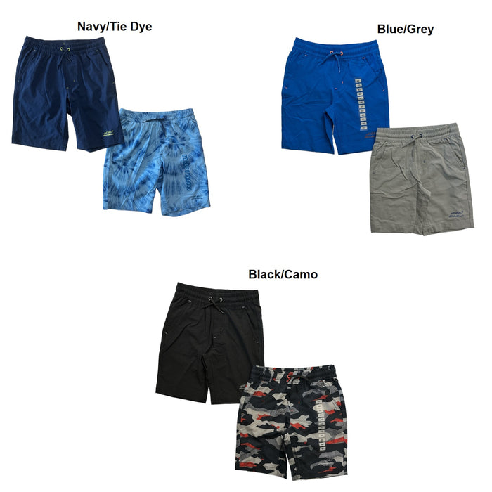 Eddie Bauer Boy's 2-Pack Everyday Active Hybrid Shorts