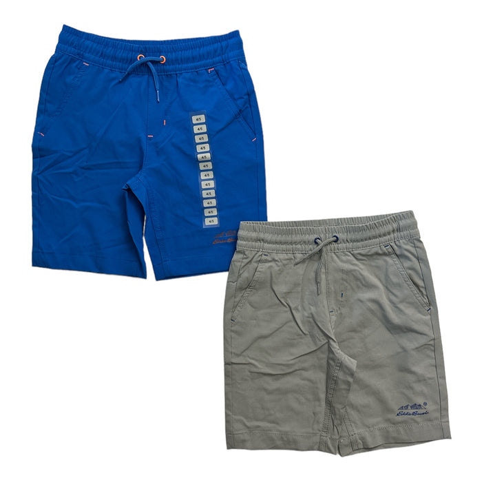 Eddie Bauer Boy's 2-Pack Everyday Active Hybrid Shorts