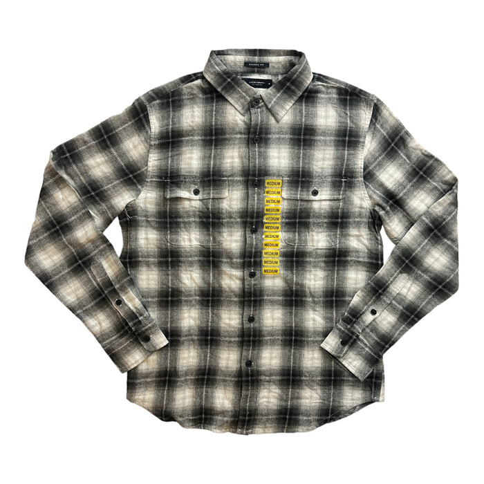 Lucky Brand Men's Button-Down Humboldt Woven Long Sleeve Flannel Shirt