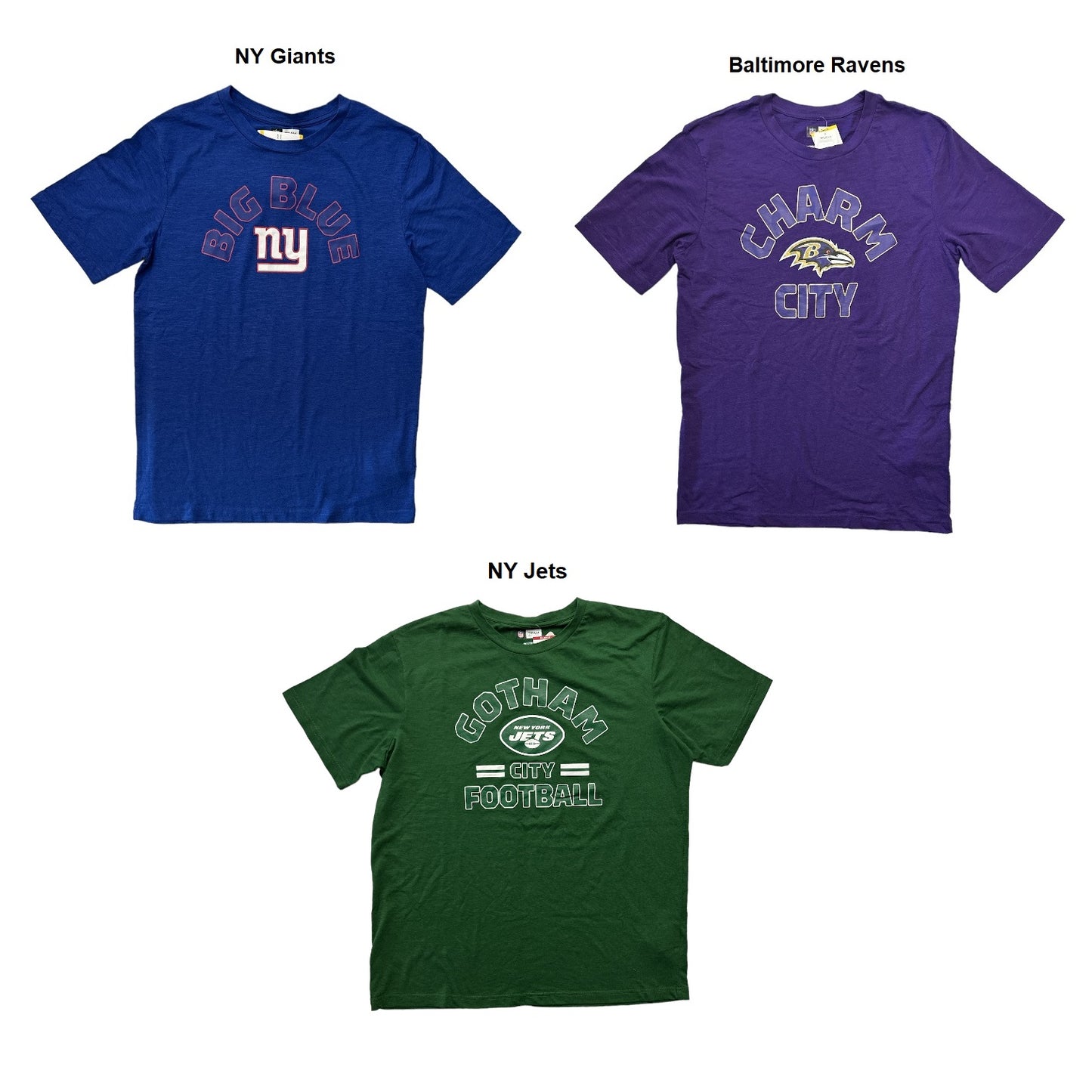 NFL Men's Graphic Sports Printed Short Sleeve T-Shirt