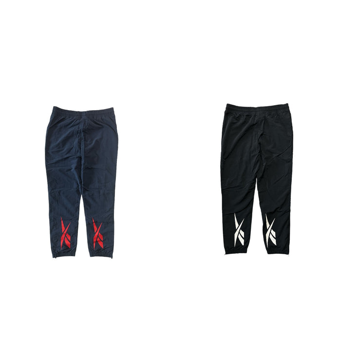 Reebok Men's Woven Logo Print Drawstring Vector Track Pant