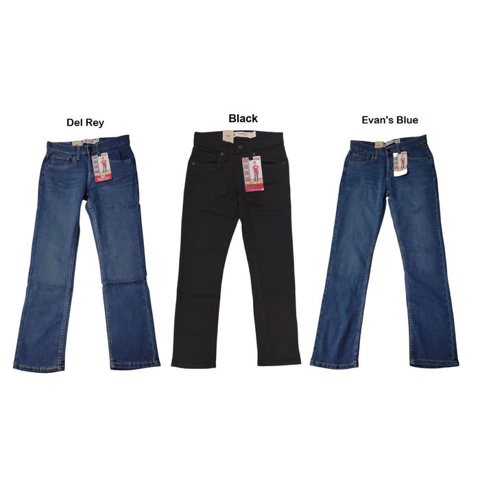 Levi's Boys 511 Mid-Rise Comfort Flex Stretch Denim Jeans