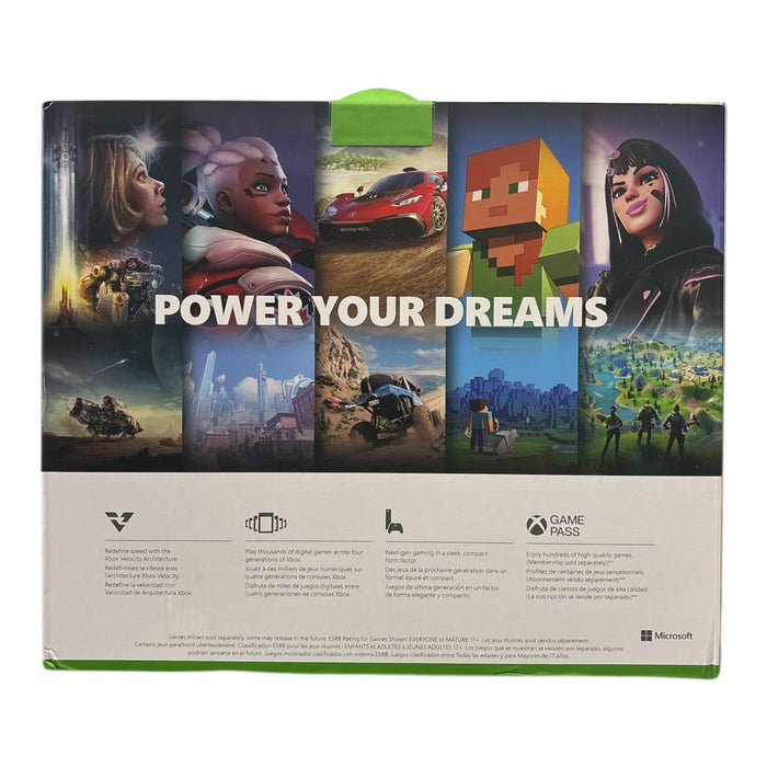 Microsoft Xbox Series S 512GB All-Digital Console & Wireless Controller, White