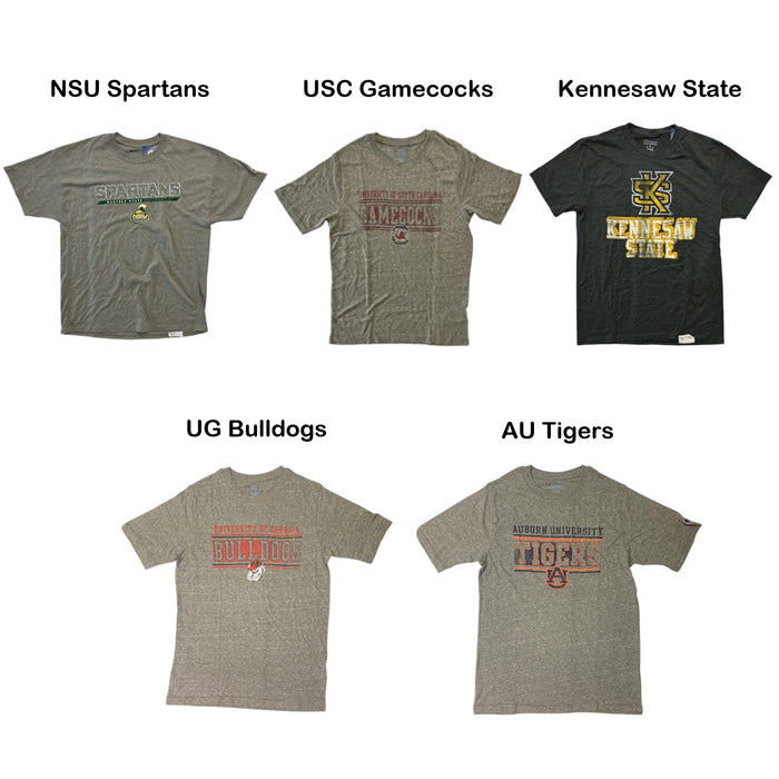 Champion Men's NCAA Team Graphic Print Short Sleeve Crewneck T-Shirt