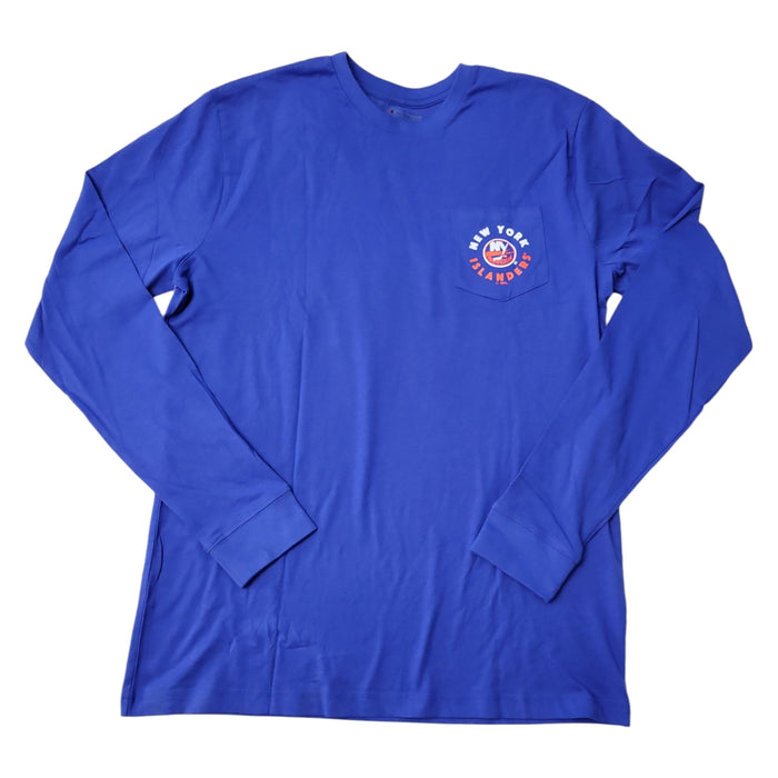 Champion Women's NHL Front Pocket Long Sleeve Crewneck T-Shirt