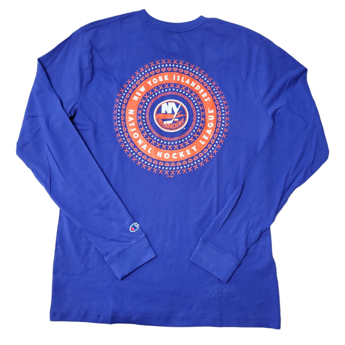 Champion Women's NHL Front Pocket Long Sleeve Crewneck T-Shirt