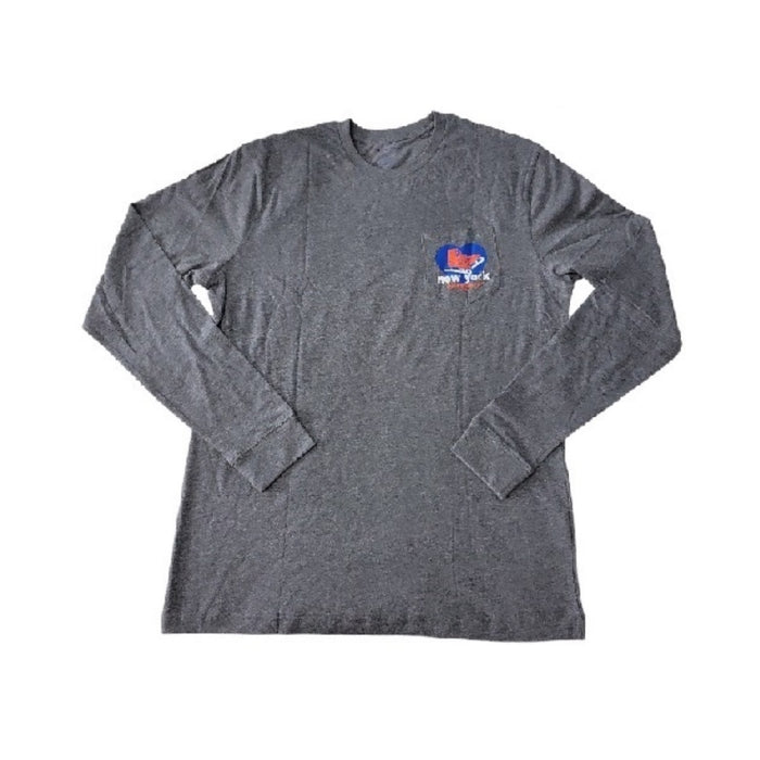 Champion Women's NHL Front Pocket Long Sleeve Crewneck T-Shirt