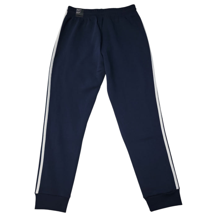 Adidas Men's Essentials Fleece Tapered Cuff 3-Stripes Pants