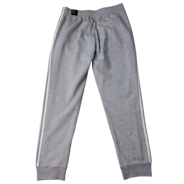 Adidas Men's Essentials Fleece Tapered Cuff 3-Stripes Pants