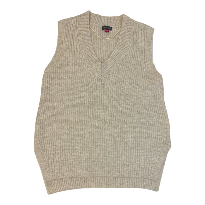 Vince Camuto Women's Oversized Knit V-Neck High-Low Sweater Vest