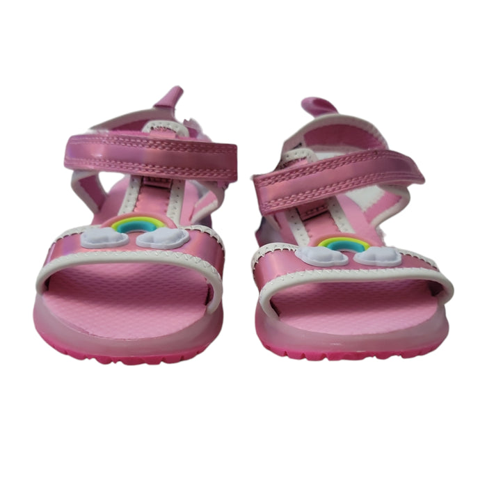 Carter's Little Girl's Light Up Outsole Adjustable Strap Sandals