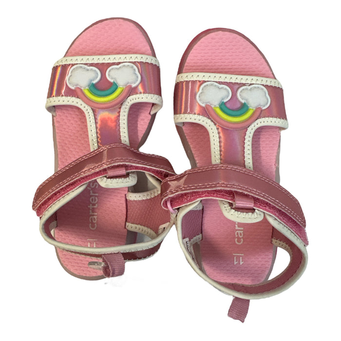 Carter's Little Girl's Light Up Outsole Adjustable Strap Sandals