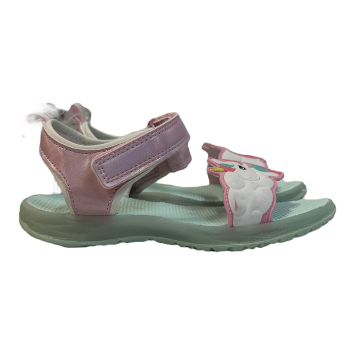 Carter's Little Girl's Light Up Outsole Adjustable Strap Sandals