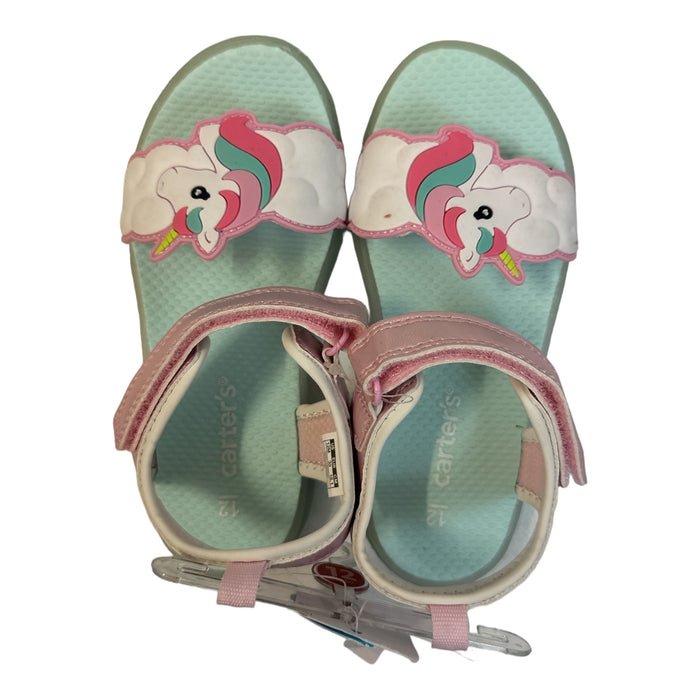 Carter's Little Girl's Light Up Outsole Adjustable Strap Sandals