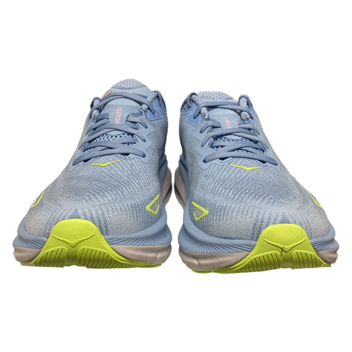 Hoka One One Women's Clifton 9 Waterproof Lace Up Athletic Sneaker